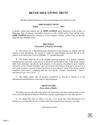 生前信托 - Trust and Estate Planning