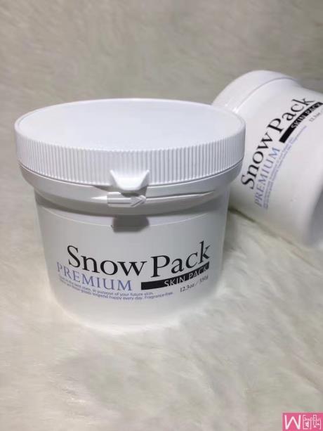 日本美容院 snow pack冰雪白肌美白膜