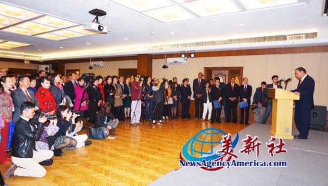 【视频】中国驻洛杉矶总领馆举行庆祝澳门回归20周年招待会