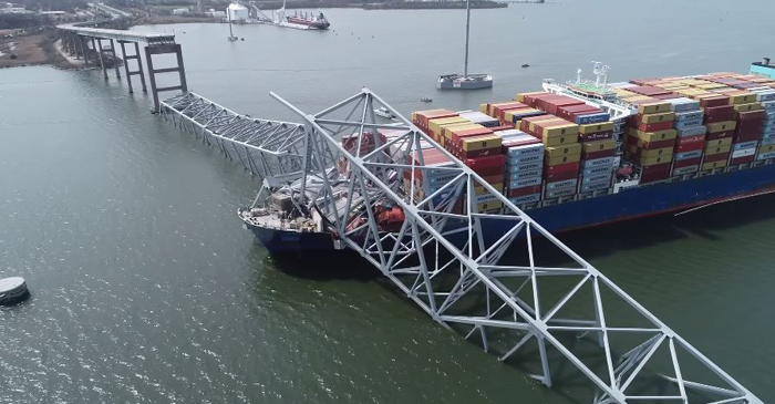 货轮撞塌巴尔的摩大桥事件 船主和管理方被起诉过失