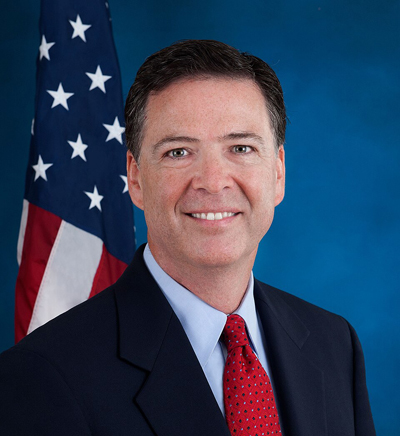 前联邦调查局局长詹姆斯·科米被起诉