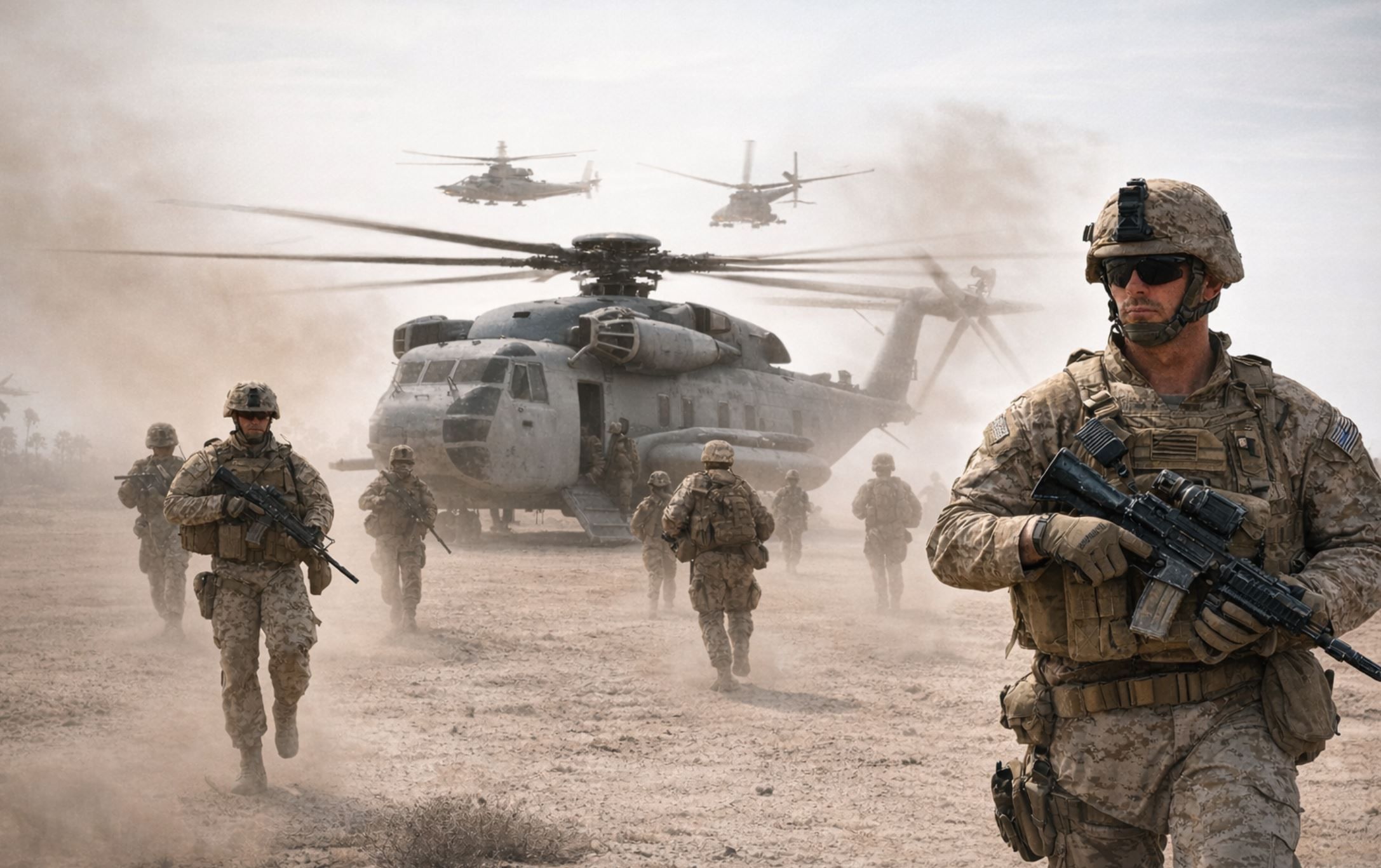 美國五角大樓向中東部署海軍陸戰隊遠征部隊